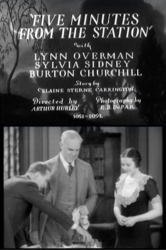 Movie poster for Five Minutes from the Station (1930)
