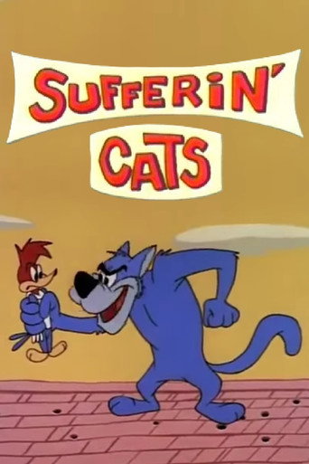 Movie poster for Sufferin' Cats (1961)