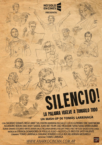 Movie poster for SILENCIO la palabra vuelve a tomarlo todo (2014)