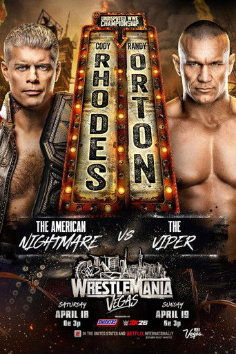 WWE WrestleMania 42 - Saturday poster