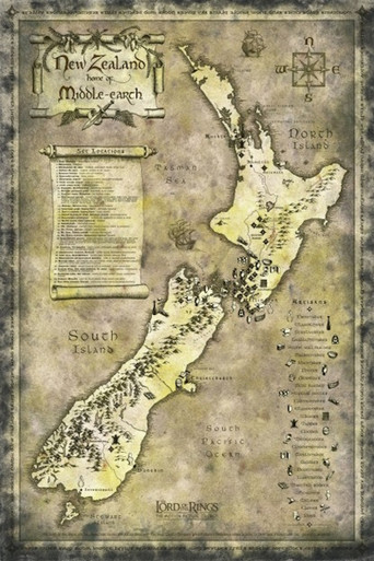 Movie poster for New Zealand as Middle Earth (2002)