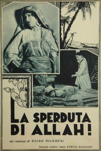Movie poster for La sperduta di Allah