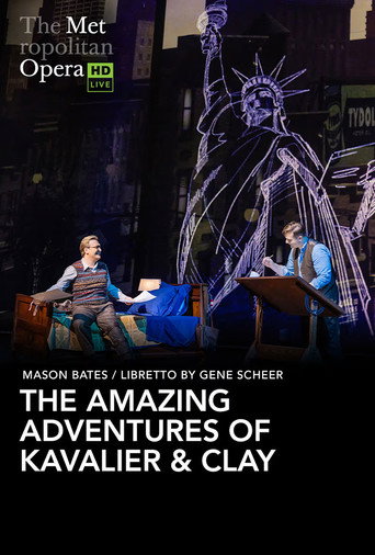 Movie poster for The Metropolitan Opera: The Amazing Adventures of Kavalier & Clay (2026)