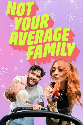 Series poster for Not Your Average Family (2023)