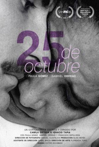 Movie poster for 25 de octubre (2020)