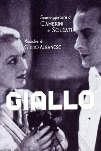 Movie poster for Giallo (1934)