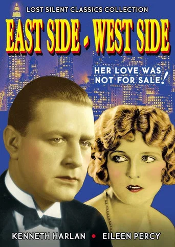 Movie poster for East Side - West Side (1923)