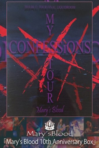 Movie poster for Mary's Blood MY XXXXX CONFESSiONS TOUR (2020)