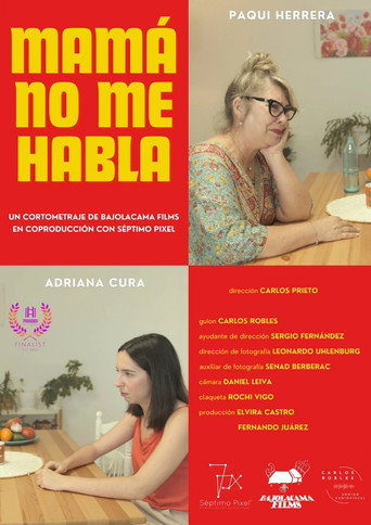 Movie poster for Mamá no me habla (2025)