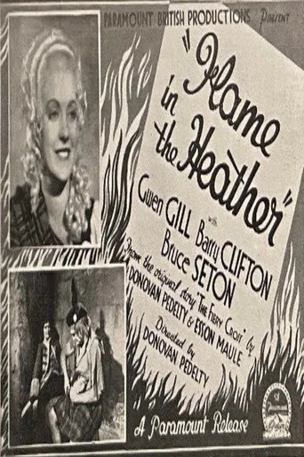 Movie poster for Flame in the Heather (1936)