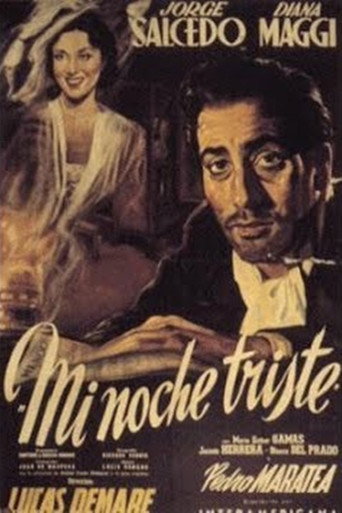 Movie poster for Mi noche triste (1952)