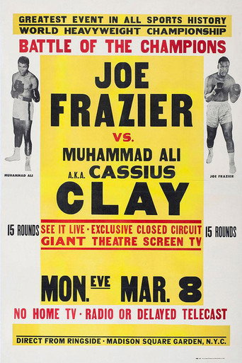 Movie poster for Muhammad Ali vs. Joe Frazier I (1971)