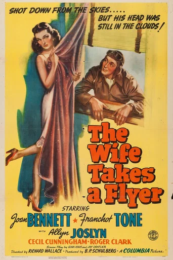 Movie poster for The Wife Takes a Flyer (1942)