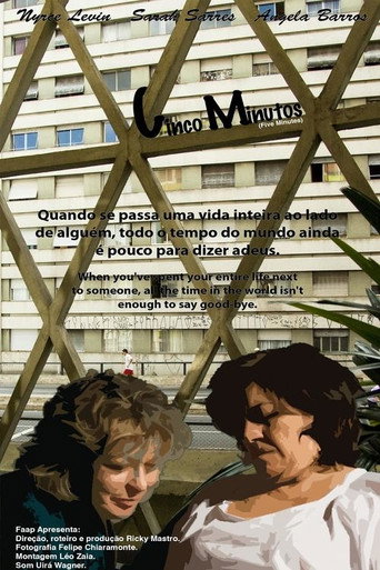 Movie poster for Cinco Minutos (2008)