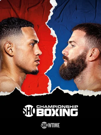 Movie poster for David Benavidez vs. Caleb Plant (2023)