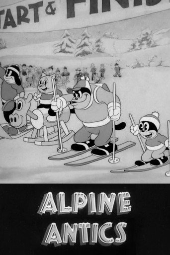 Movie poster for Alpine Antics (1936)