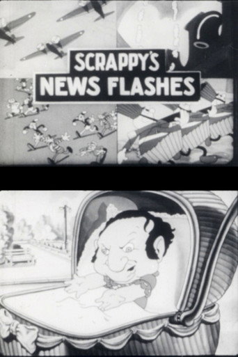 Movie poster for Scrappy's News Flashes (1937)