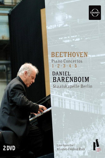 Movie poster for Daniel Barenboim: Beethoven - Piano Concertos 1-5 (2007)