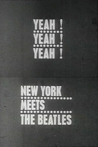 Movie poster for Yeah! Yeah! Yeah! The Beatles in New York (1964)