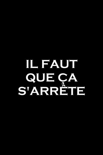 It Needs to Stop poster