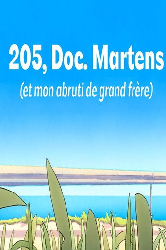 Movie poster for 205, Doc. Martens (et mon abruti de grand frère) (2023)