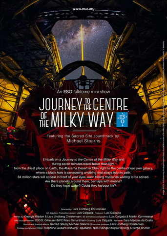 Movie poster for Journey to the Centre of the Milky Way (2015)