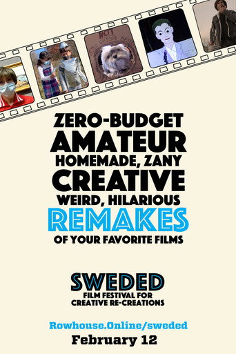 Movie poster for Sweded Film Festival for Creative Re-Creations (2021)