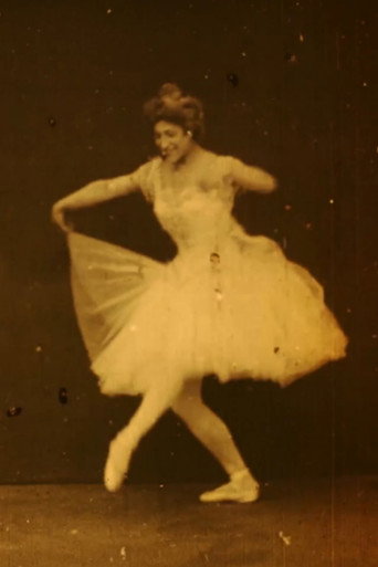Movie poster for Mademoiselle Zambelli de l'Opéra (1896)