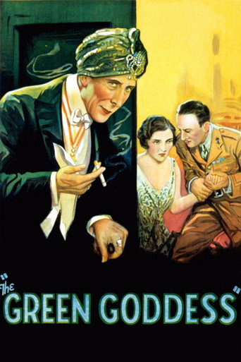 Movie poster for The Green Goddess (1930)
