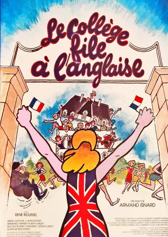 Movie poster for Le collège file à l'anglaise (1986)