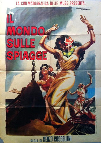 Mondo sulle spiagge poster