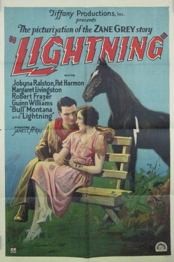 Movie poster for Lightning (1927)