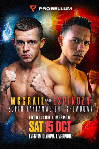 Movie poster for Peter McGrail vs. Alexander Espinoza (2022)