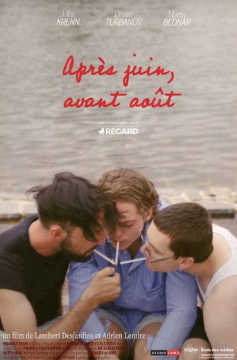 Movie poster for Après juin, avant août