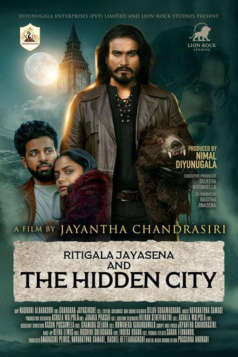 Ritigala Jayasena and the Hidden City poster
