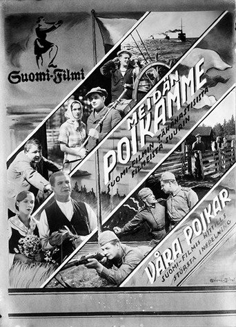 Movie poster for Meidän poikamme (1929)