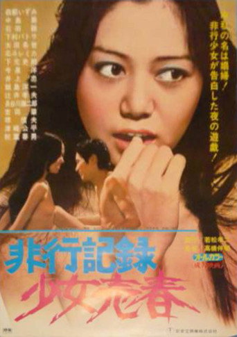 Movie poster for Delinquency Record: Girl Prostitution (1976)