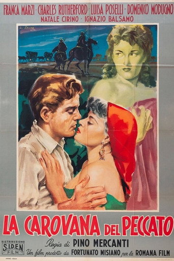Movie poster for La carovana del peccato (1953)