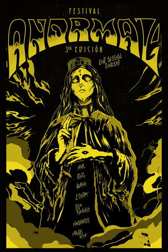 Movie poster for Festival Anormal 3rd edition - Live Session Concert (2023)