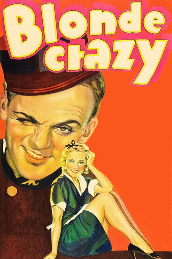 Movie poster for Blonde Crazy (1931)