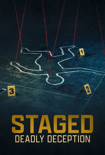 Series poster for Staged: Deadly Deception (2026)