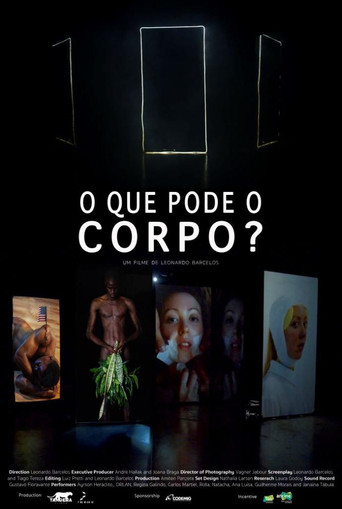 Movie poster for O Que Pode O Corpo? (2024)
