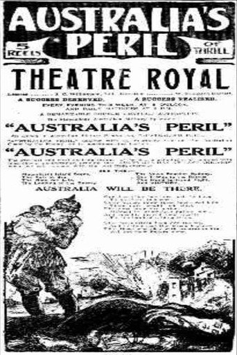Movie poster for Australia's Peril (1917)