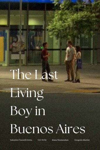 Movie poster for The Last Living Boy in Buenos Aires (2025)