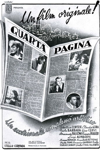 Quarta pagina poster