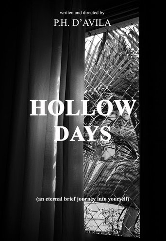 Movie poster for HOLLOW DAYS - an eternal brief journey into yourself (2020)