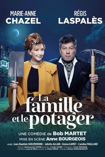 La Famille et le potager poster