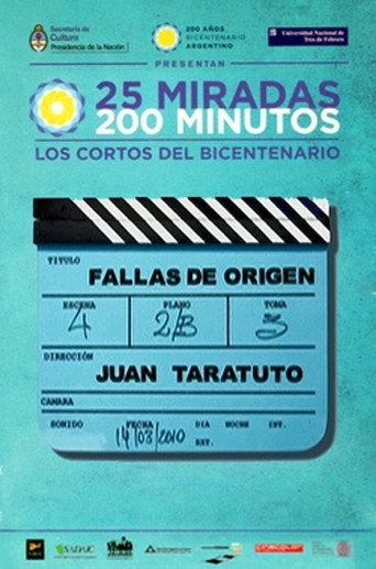 Movie poster for Fallas de Origen (2010)