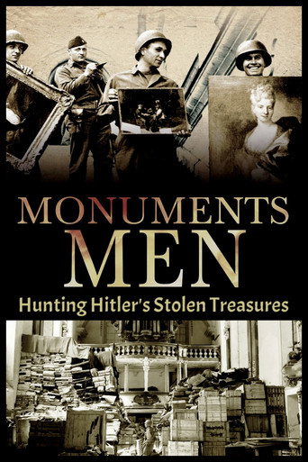 Movie poster for Hunting Hitler's Stolen Treasures: The Monuments Men (2014)