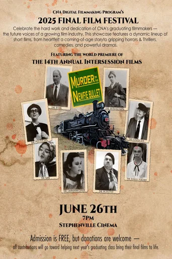 Movie poster for Murder on the Newfie Bullet (2025)
